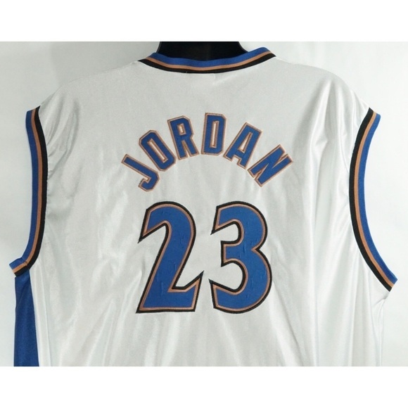 Michael Jordan Washington Wizards Champion Jersey - Picture 5 of 10